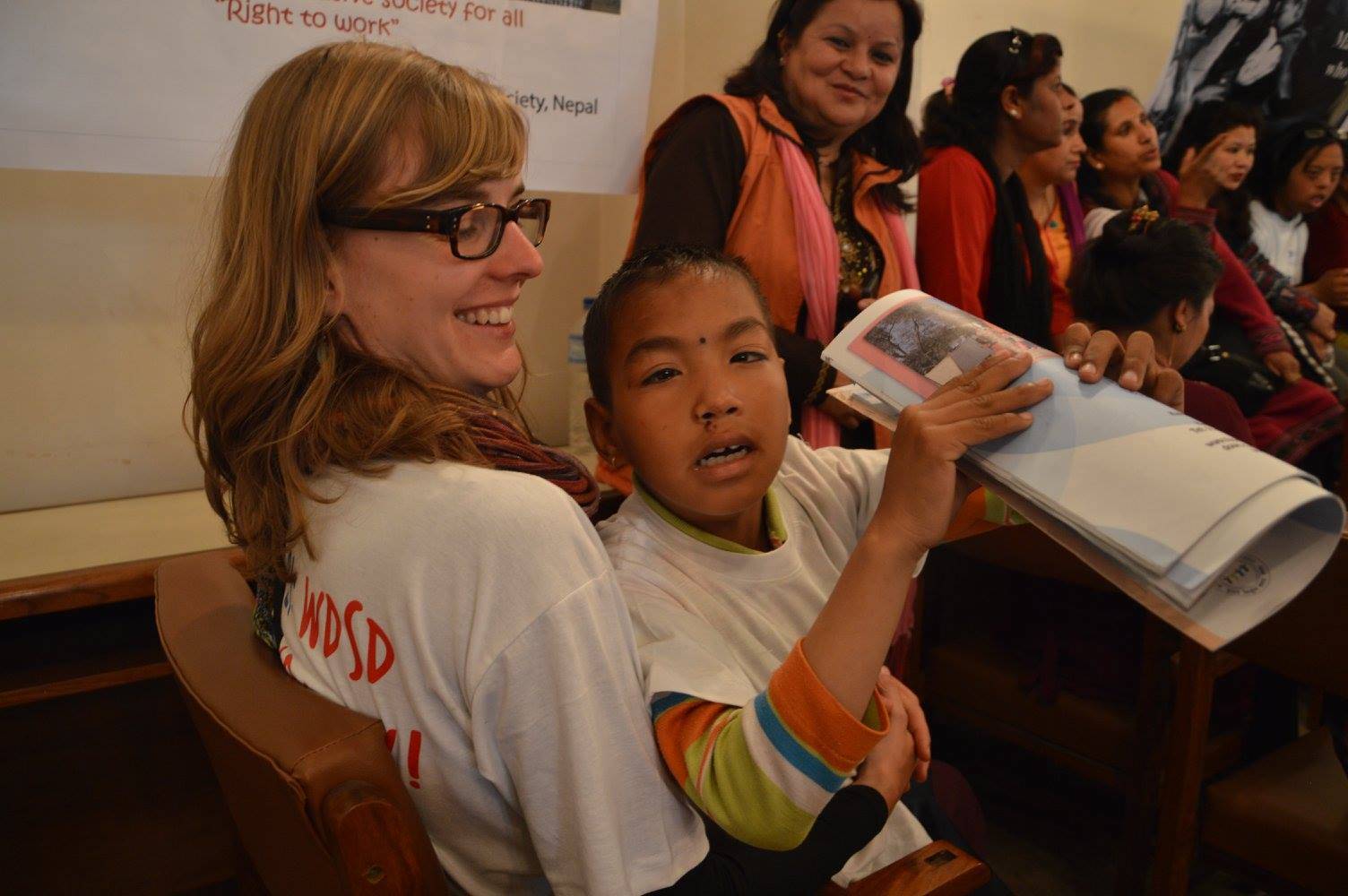 workshop disability center volunteer nepal