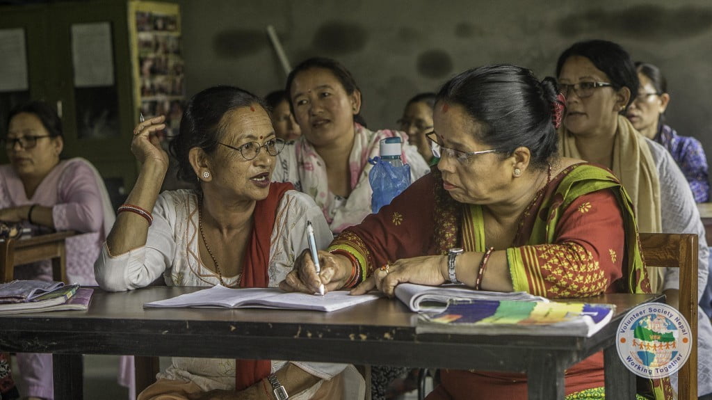 Volunteering in Nepal - Teaching at Women's Center