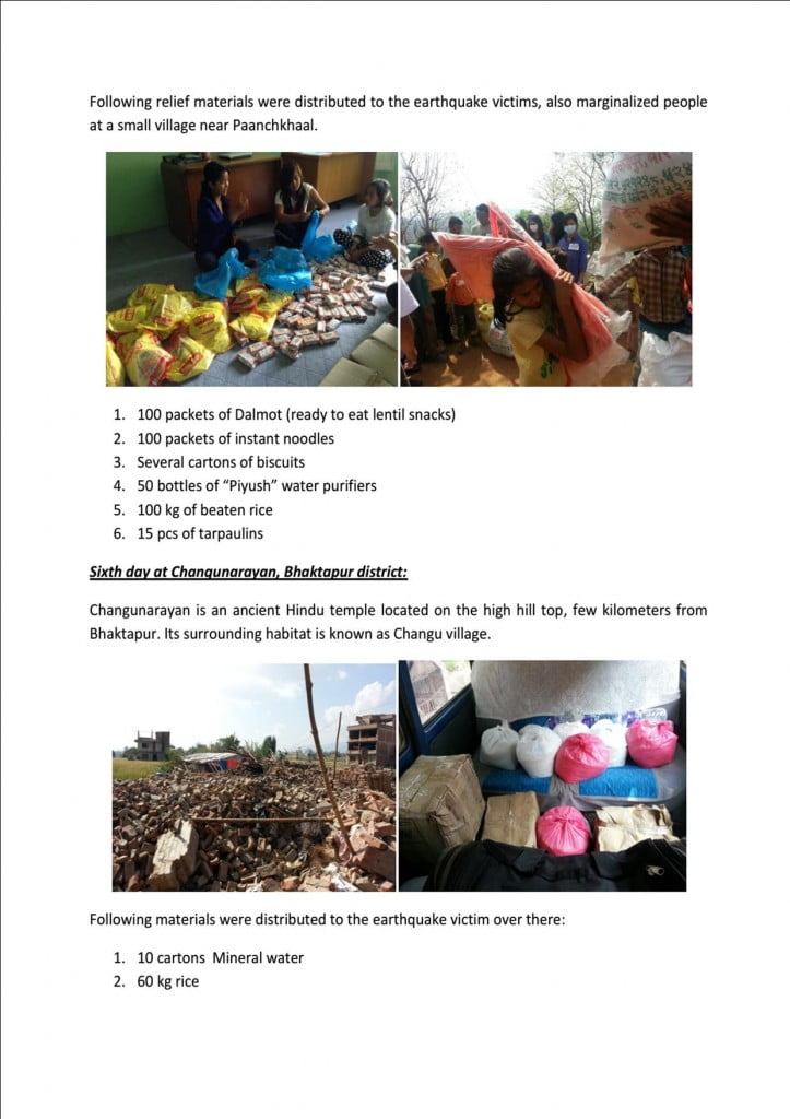 Help from volunteer society nepal