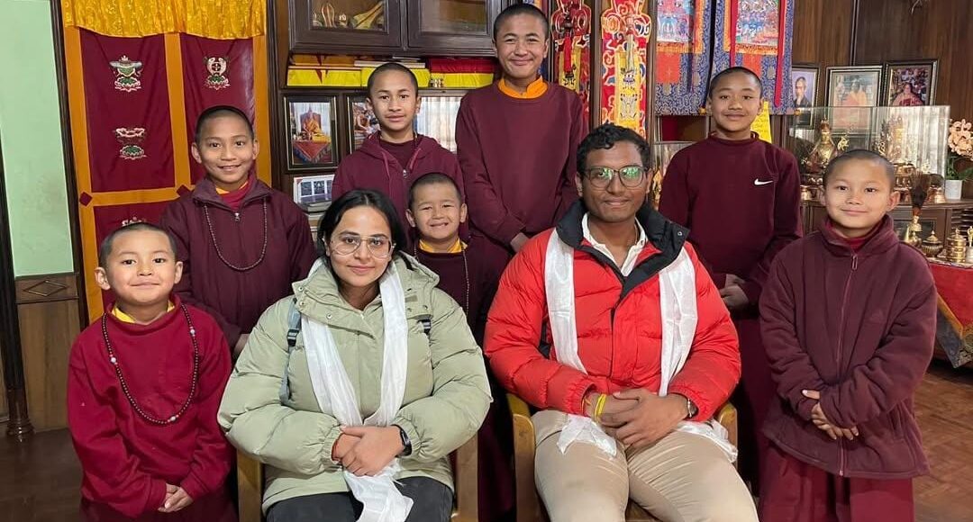 Teaching at the Buddhist Monastery