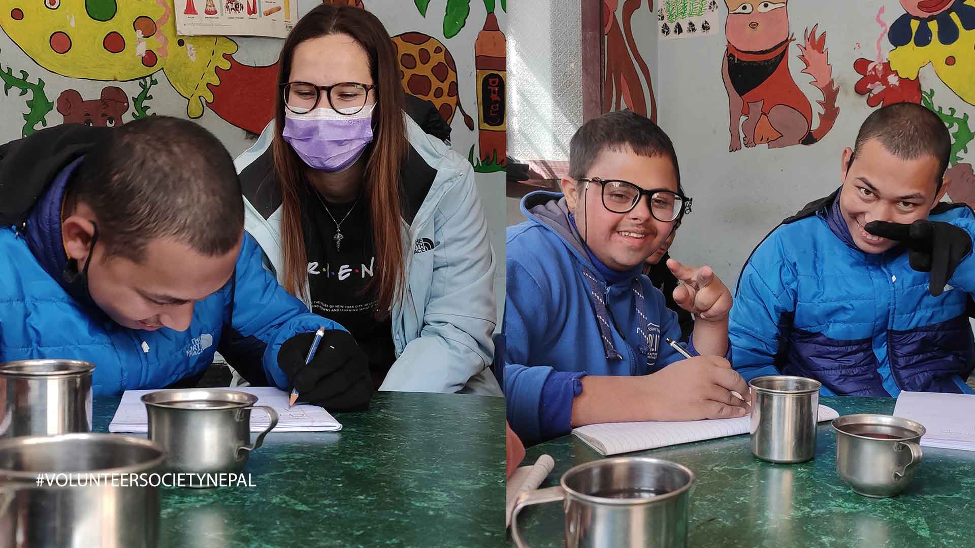 Ilaria: volontaria italiana nel centro disabili