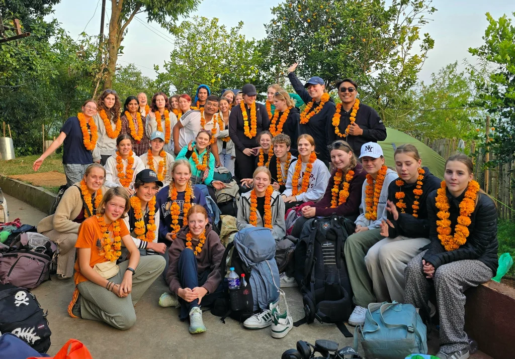 A Journey of Culture, Connection, and Compassion: 27 Dutch Students Trip Nepal with Volunteer Society Nepal 3 Rural Nepal community visit