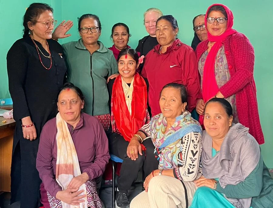 Teaching at the Women's Empowerment Center