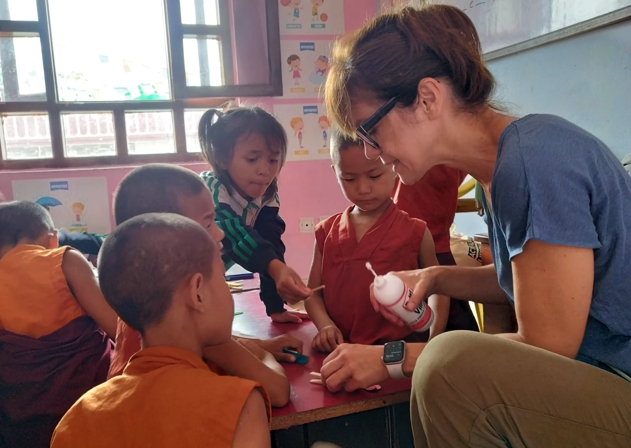 Teaching at the Monastery