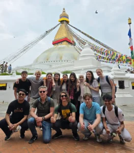 A Journey of Culture, Connection, and Compassion: 27 Dutch Students Trip Nepal with Volunteer Society Nepal 5 Visit-to-Heritage-sites-in-Kathmandu