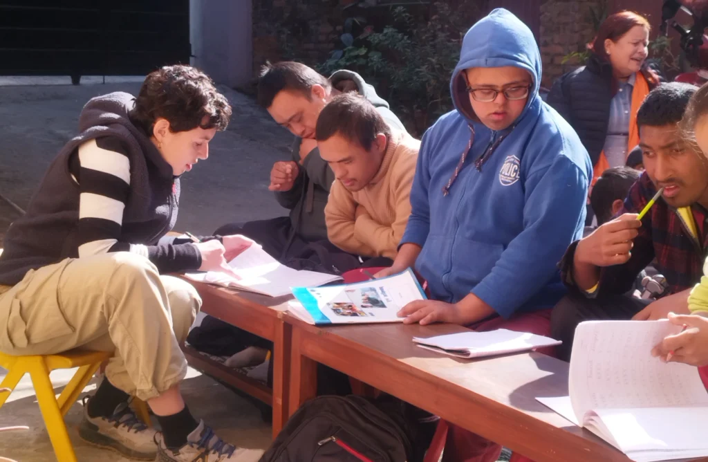 Volunteering in Nepal: Francesca Riello’s Heartwarming Journey at the Center for Children with Intellectual Disabilities 1 Volunteering at the Disability Center in Nepal