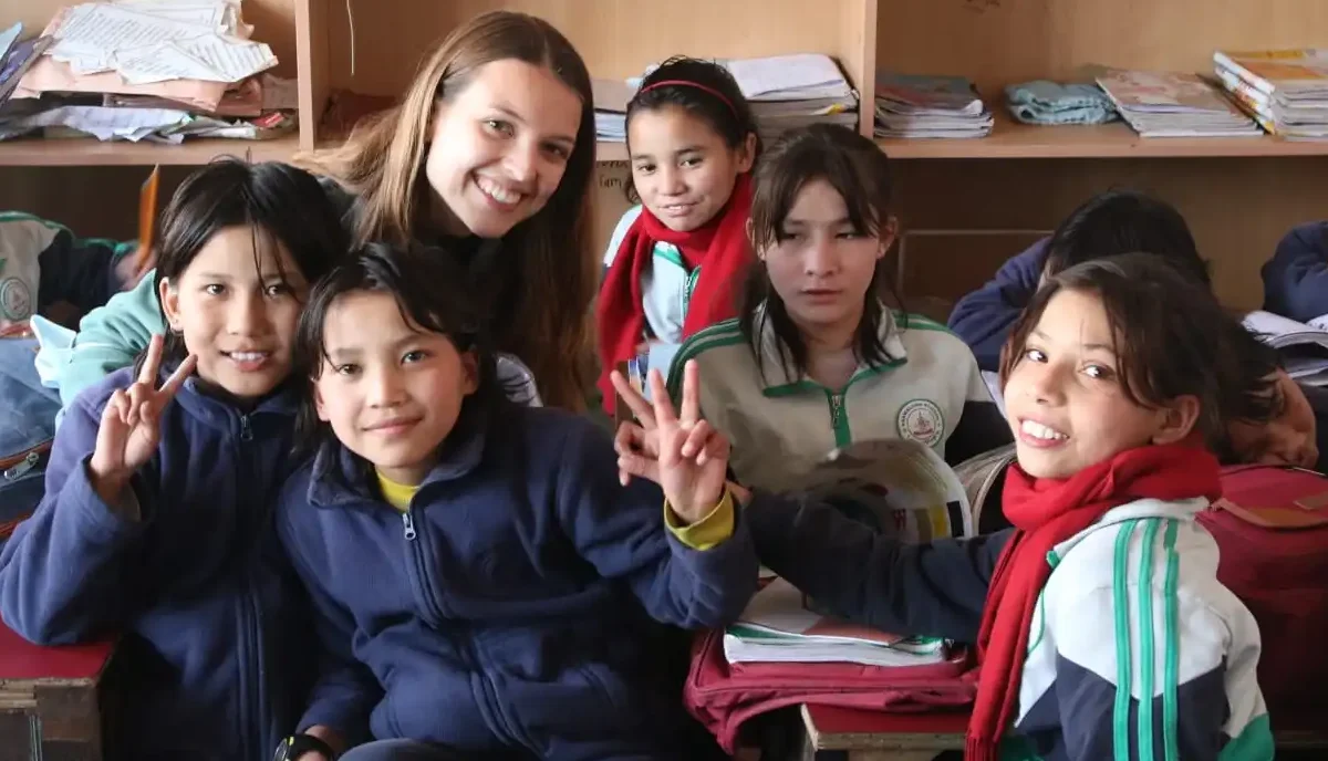 Volunteer at the monastery