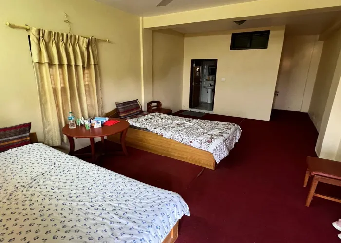 accomandation in nepal monastery