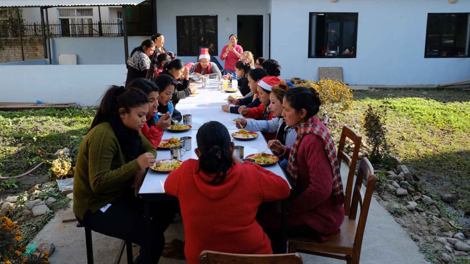 christmas women disabled