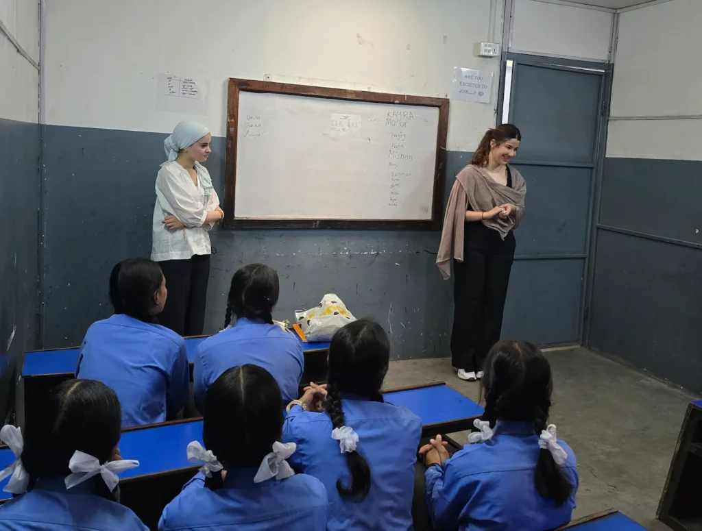 class-activitywith-Nepali-student.