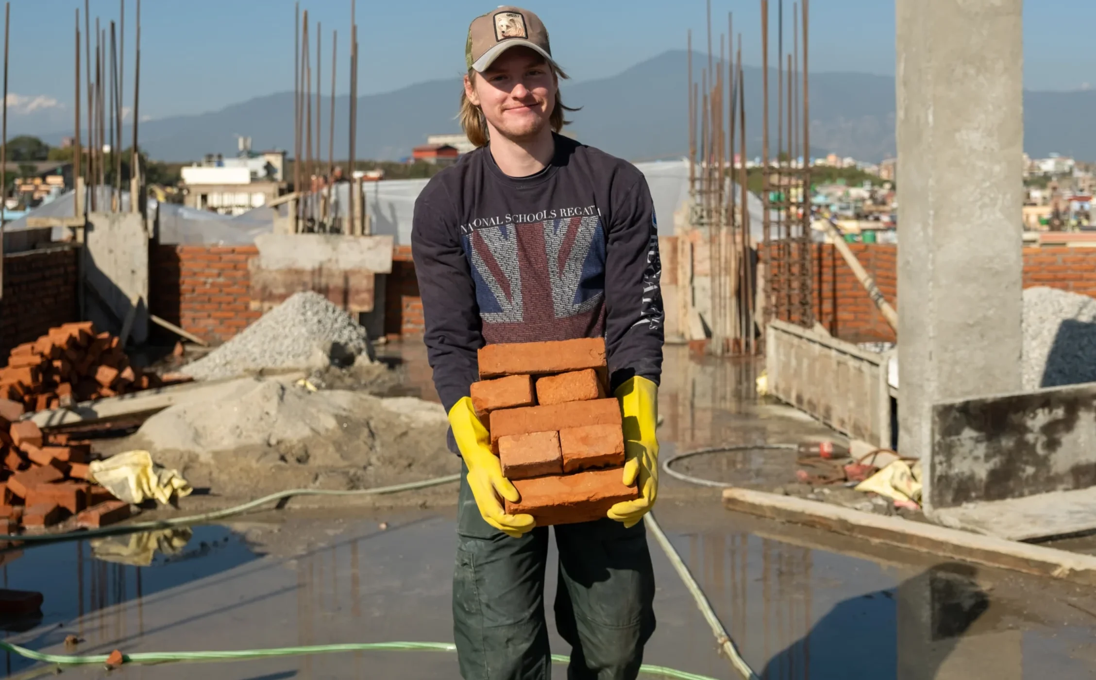 Construction and manual volunteering program in Nepal