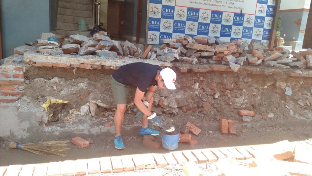 construction volunteer nepal Volunteer Experience: Working in Construction