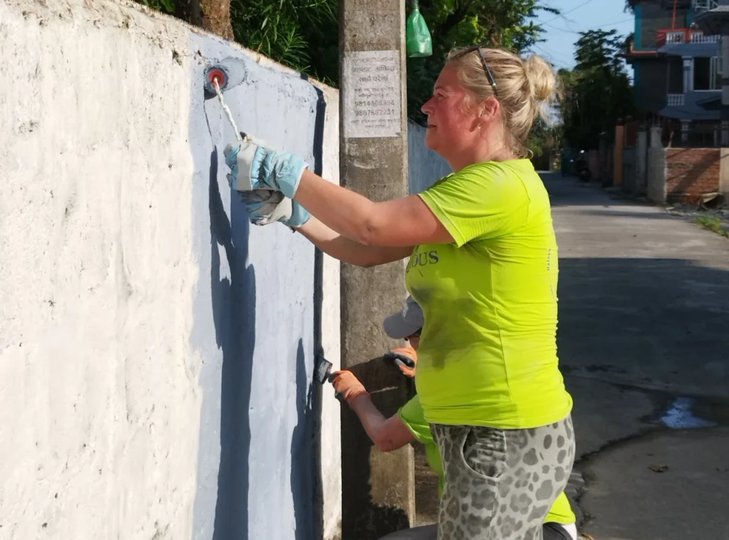 Corporate Group Volunteering Experience in Nepal: A Story of Construction, Culture, and Adventure 1 construction and manual work volunteering program in Nepal