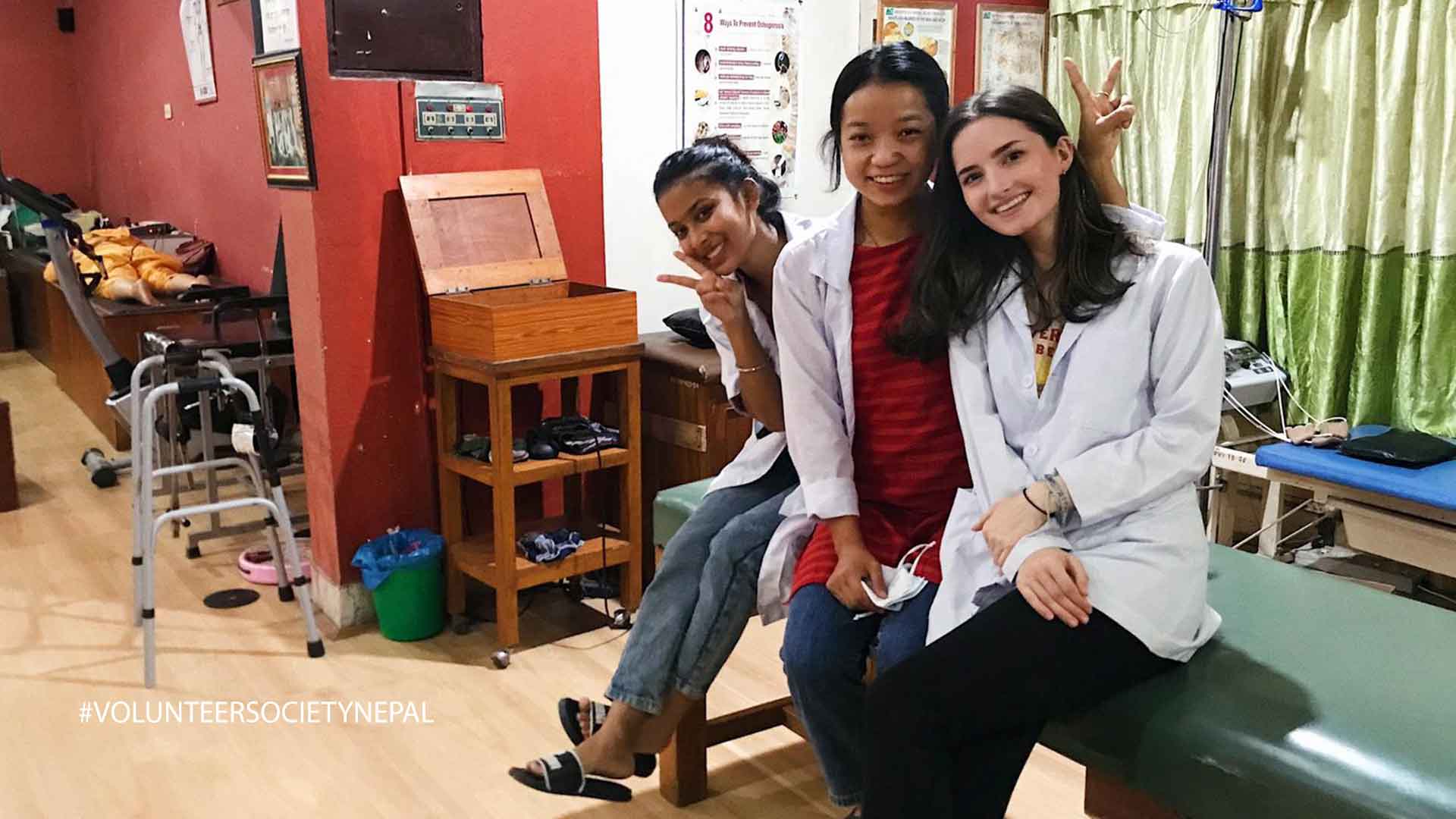 erica boland a physiotherapy intern from usa