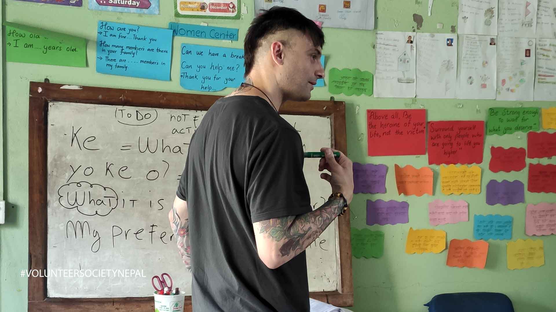 gap year teaching volunteer work