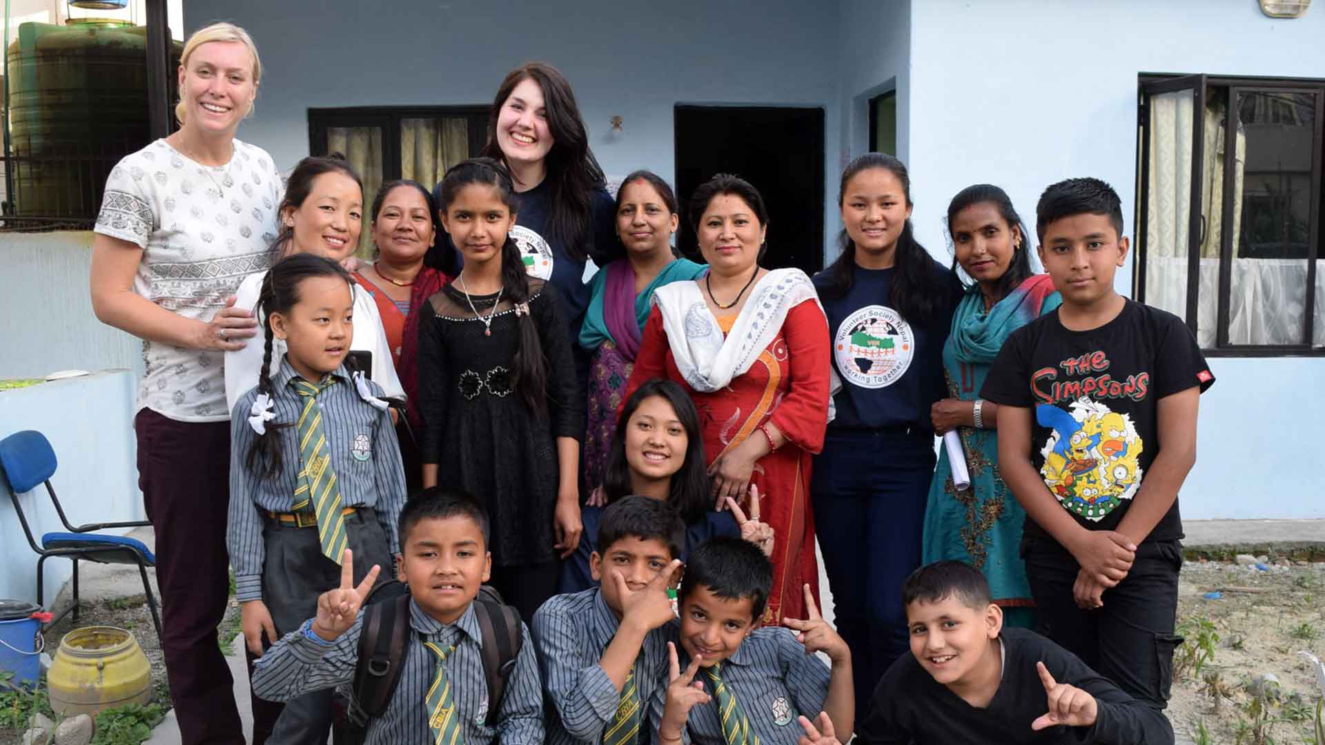linda and volunteer society nepal masterclasses positive education