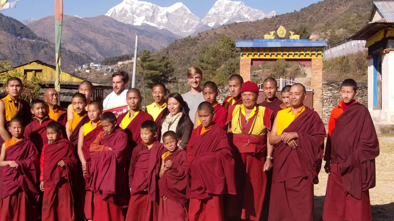 monastery-students-gathering