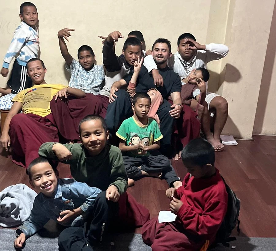 Volunteering in a monastery