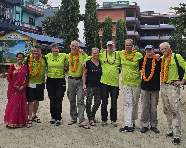 Corporate Group Volunteering Experience in Nepal: A Story of Construction, Culture, and Adventure 3 Tihar festival celebration in Nepal
