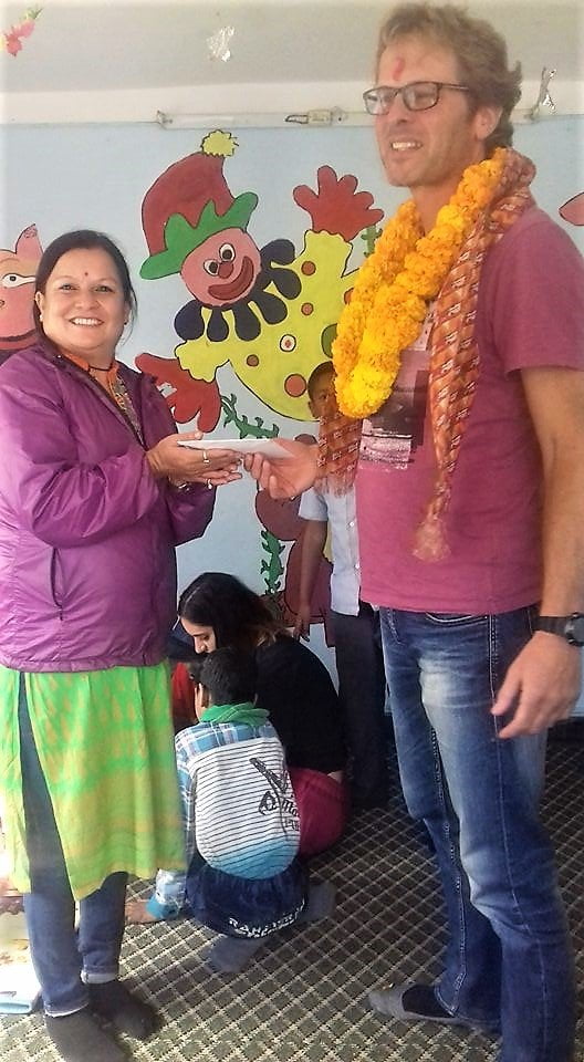 Volunteers’ Donation at Disability Centre: 3 Volunteers’ Donation at Disability Centre: