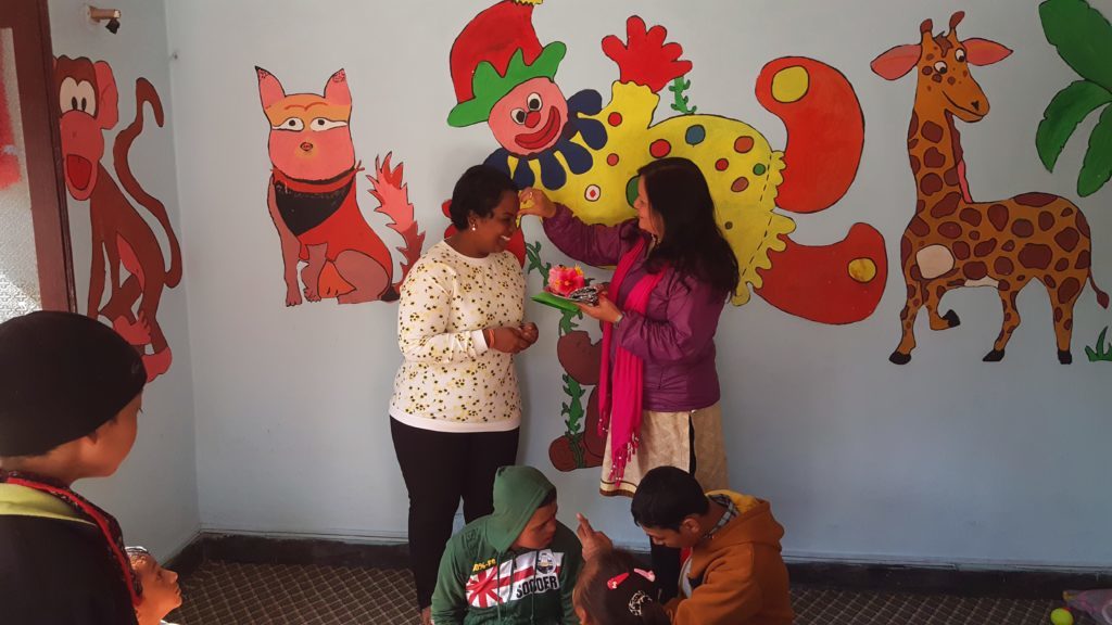 Volunteers’ Donation at Disability Centre: 1 Volunteers’ Donation at Disability Centre: