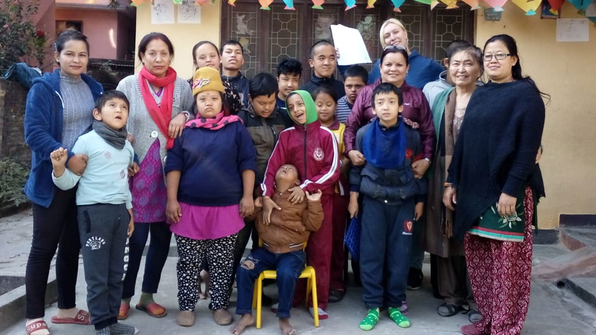 volunteers experience nikis internship at the centre for children with intellectual disabilities