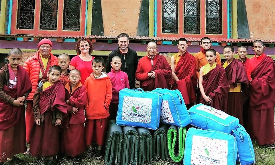 donation volunteer nepal monastery