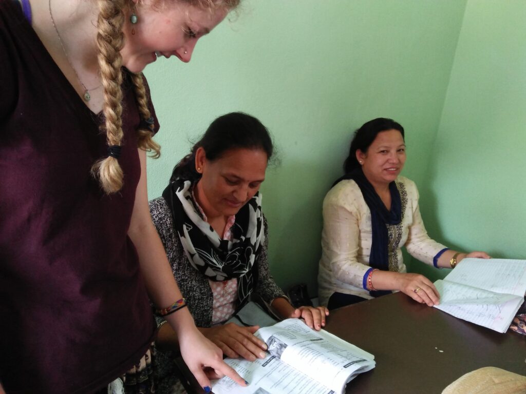 volunteer nepal women center workshop Famous Women Workshop At The Women Center